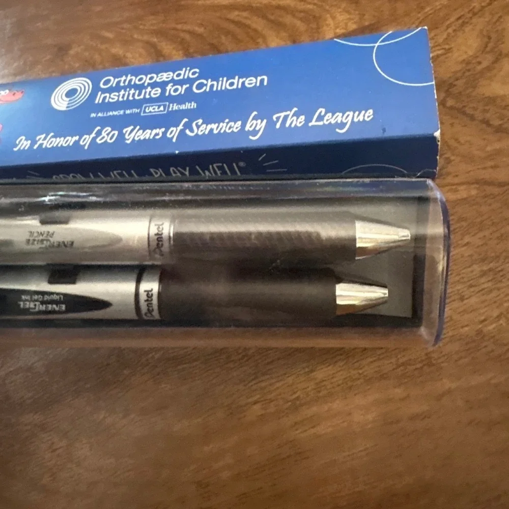 Pentel EnerGel Pen Pencil Set UCLA Health Orthopaedic Institute Volunteer Gift‎